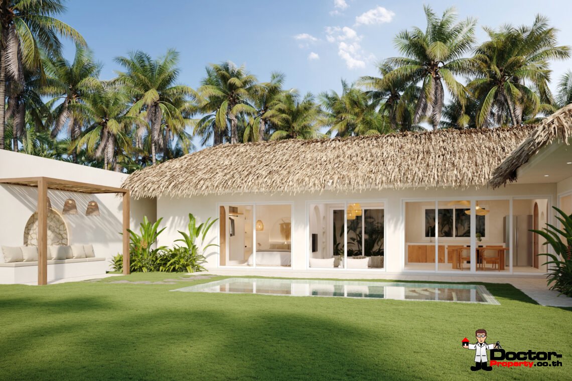 Tropical 2-3 Bedroom Pool Villa in Ban Tai, Koh Samui – For Sale